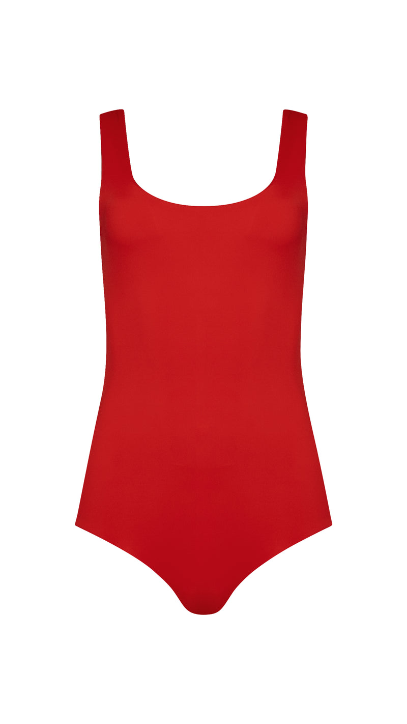 THE LUXE ONE PIECE - RUBY RED