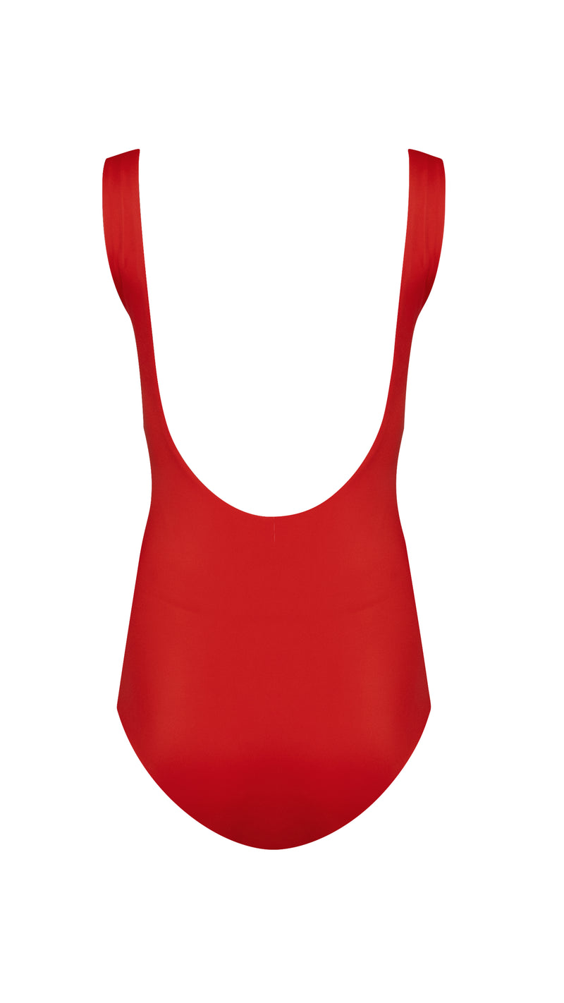 THE LUXE ONE PIECE - RUBY RED
