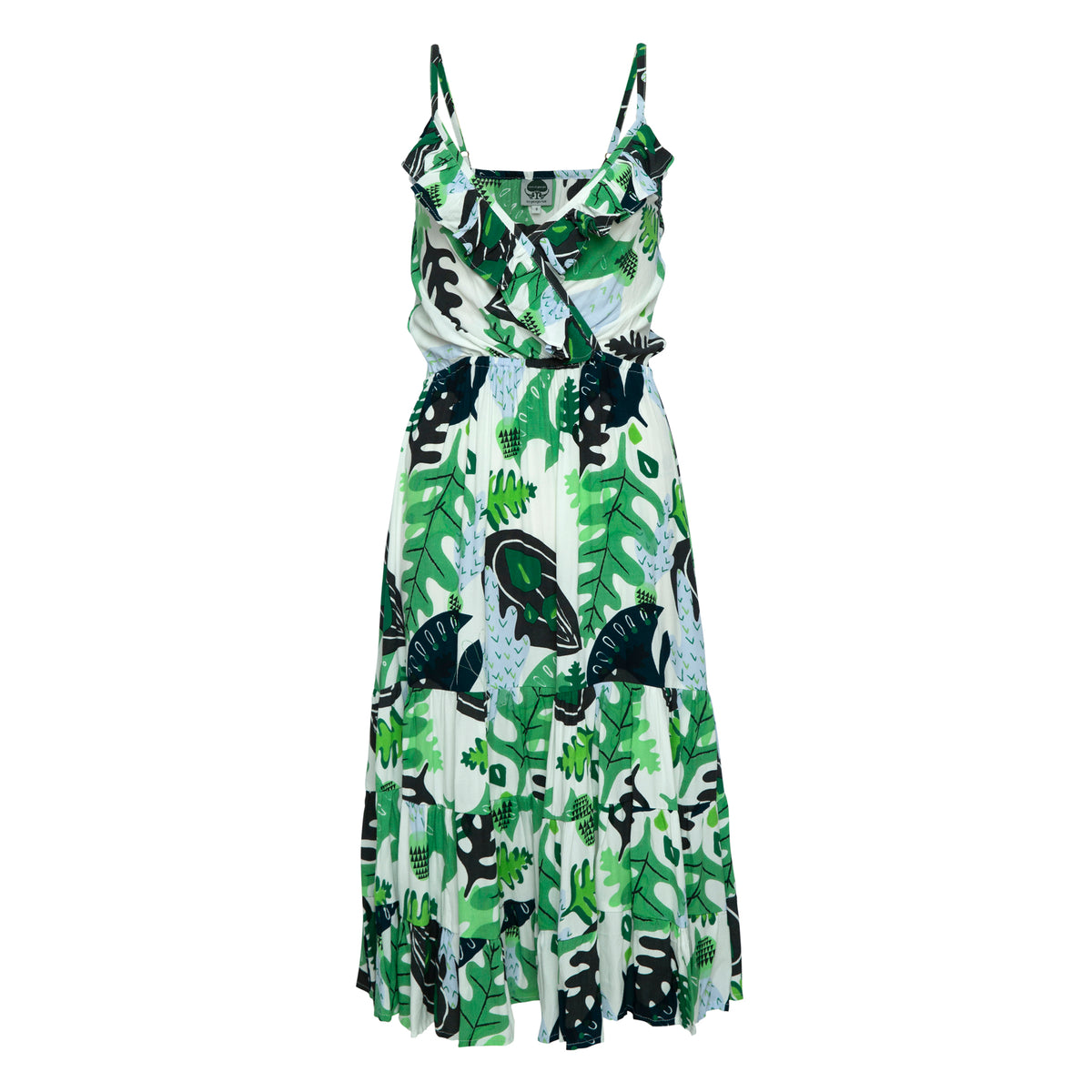 THE GEORGIA ORIGINAL BEACH DRESS - Cactus Green