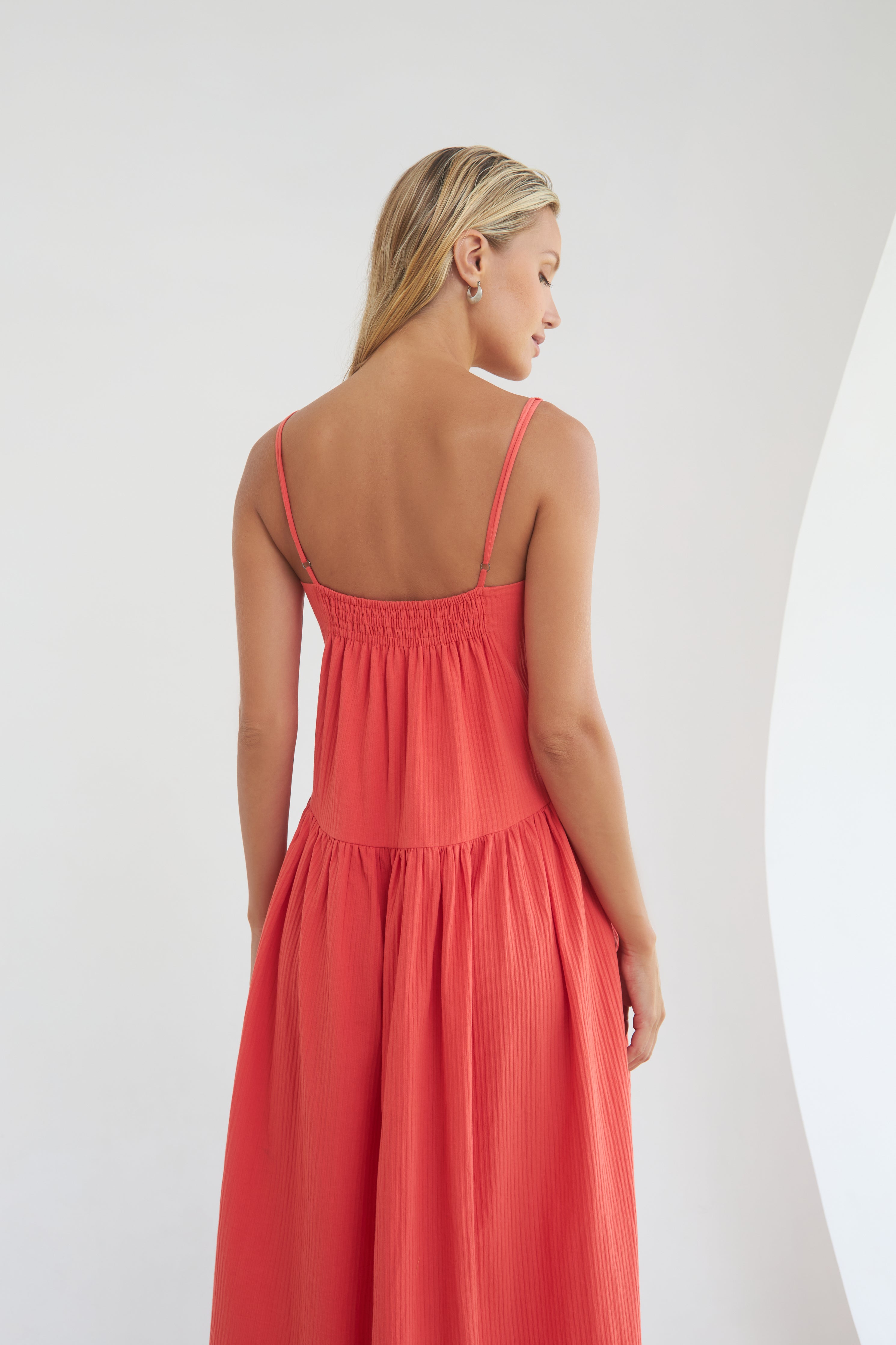 THE EVE DRESS - SANGRIA