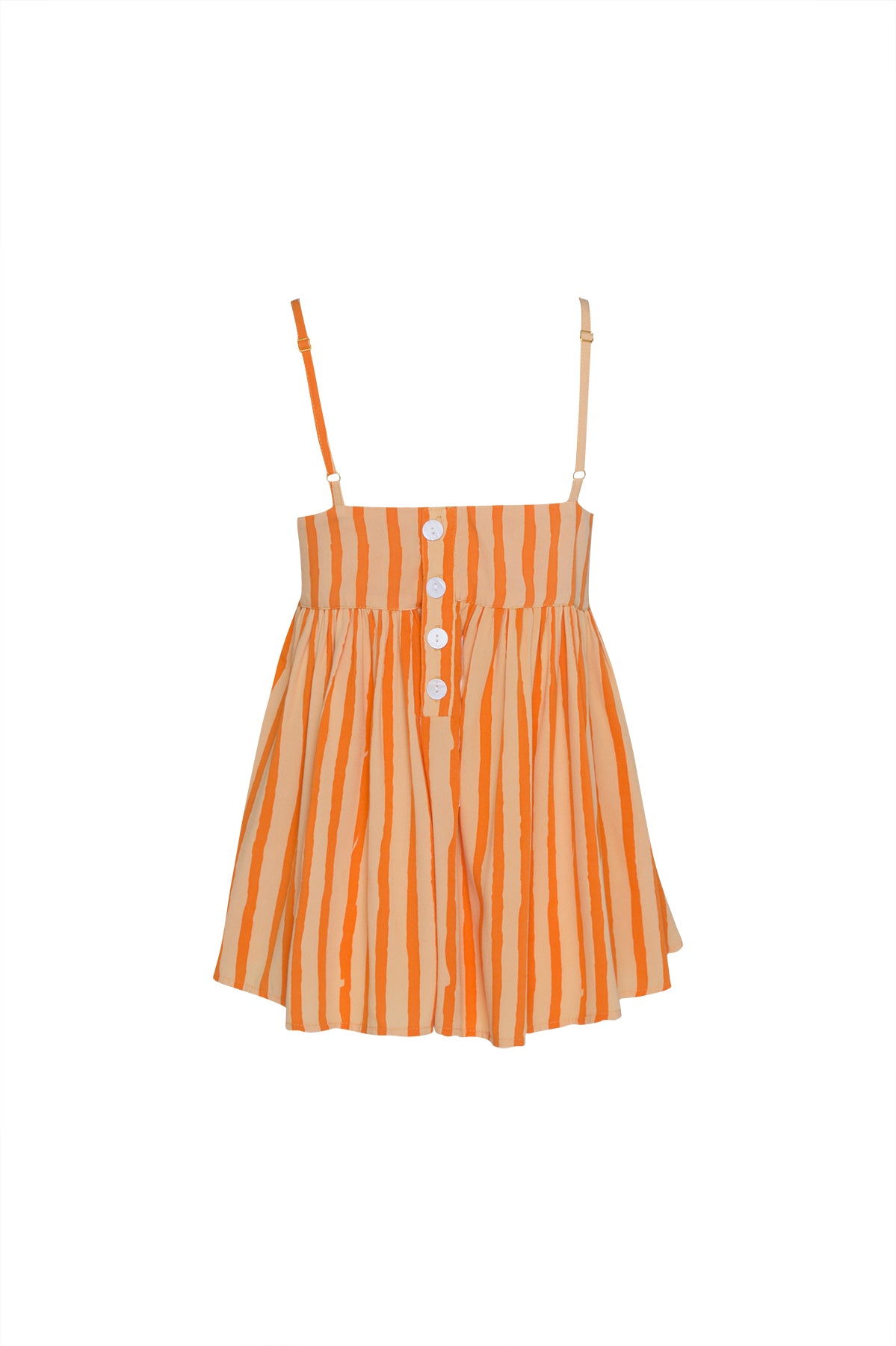 THE HOLIDAY TOP - ORANGE FILM STRIPE