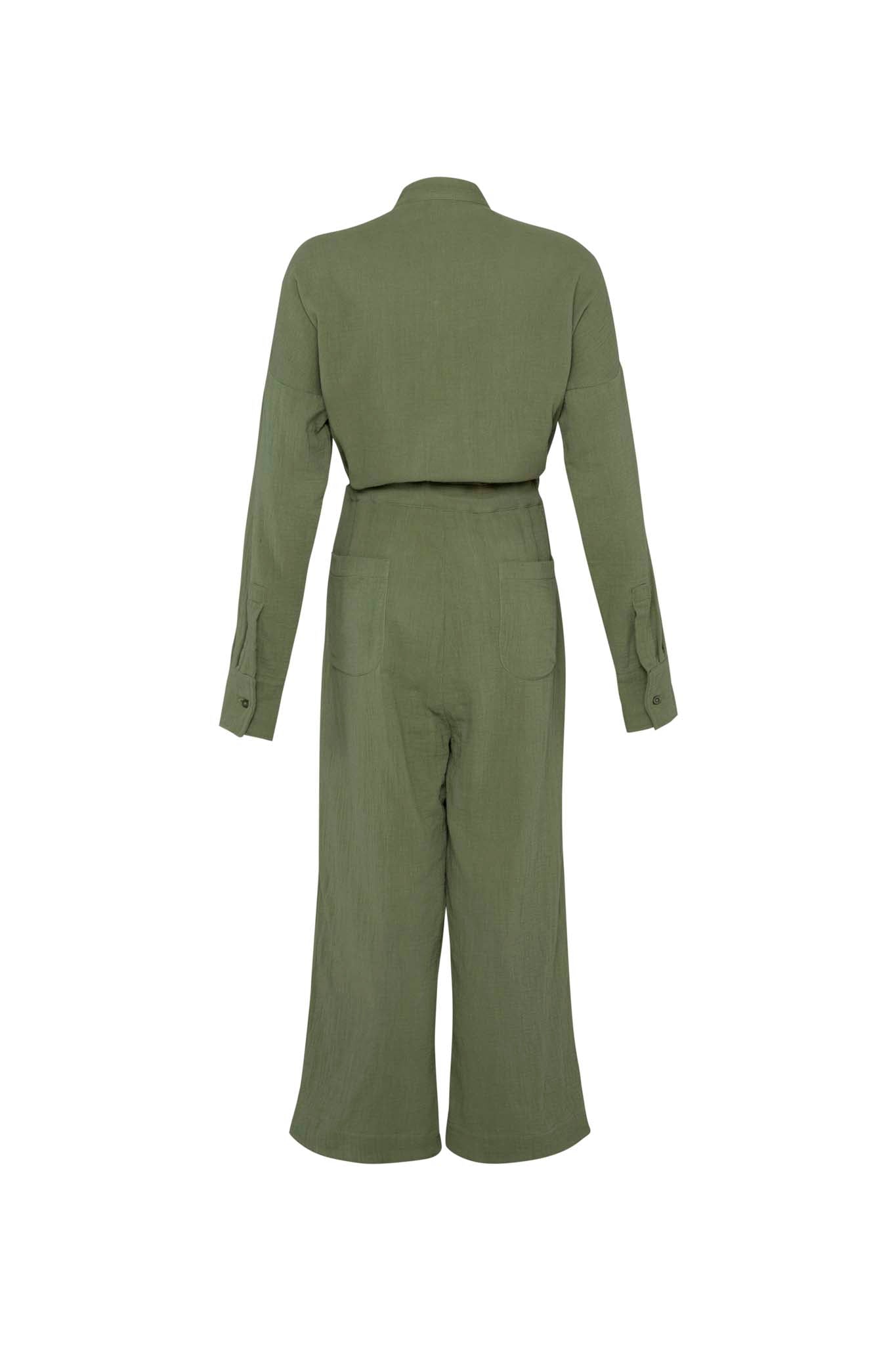 THE DYLAN JUMPSUIT - SAGE GREEN