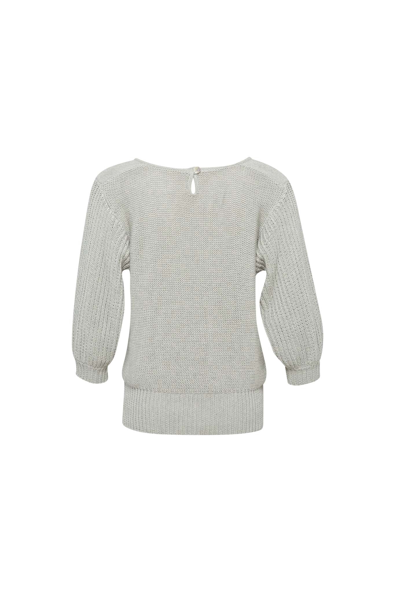 JENIFER BEALE KNIT - DOVE GRAY