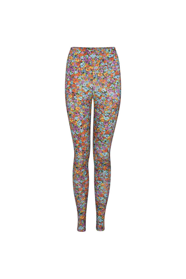 LETS GET PHYSICAL LEGGING - Floral Explosion Raspberry